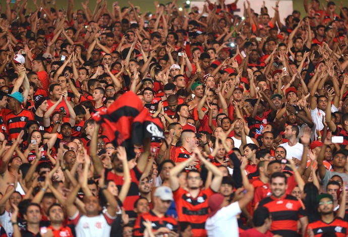torcida Flamengo Maracanã (Foto: André Durão)