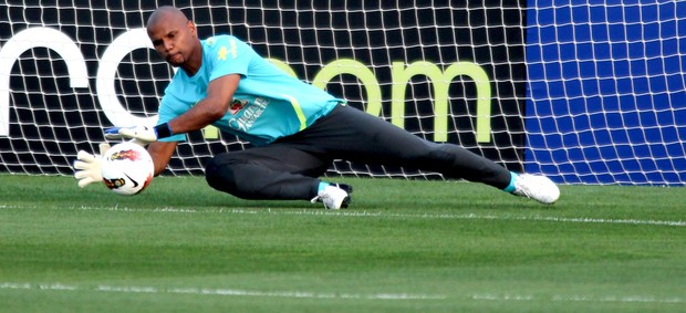 Jefferson brasil treino (Foto: Léo Barrilari / Agência O Globo)