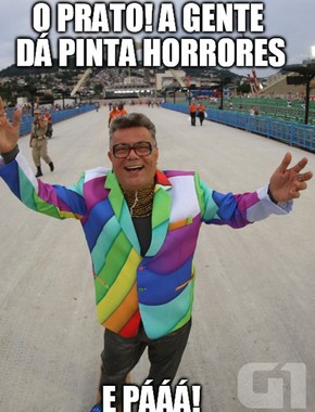 Comentarios De Milton Cunha No Carnaval Ganham Formato De Meme Carnaval 2015 No Rio De Janeiro G1