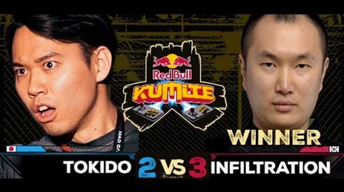 Tokido e Infiltration definiram a final do Kumite 2016 (Foto: Divulgação/RedBull)
