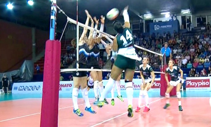 Pinheiros x Vôlei Bauru, semifinal, Campeonato Paulista (Foto: Reprodução / SporTV)