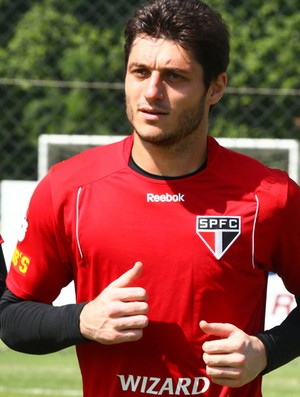 denis são paulo treino (Foto: Luiz Pires / Vipcomm)
