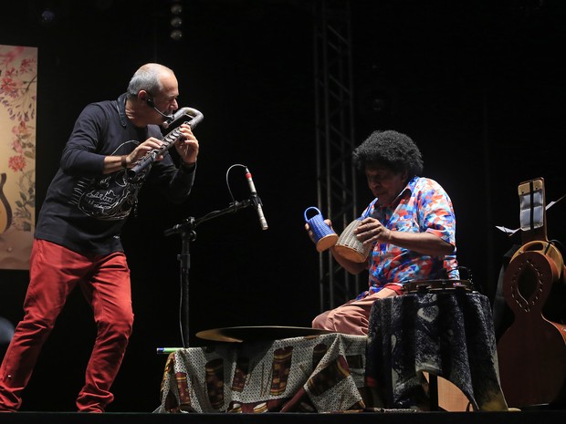 Duo+Dois é a atração do Festival de Jazz &amp; Blues em Fortaleza, com apresentação no Cineteatro São Luiz (Foto: Chico Gadelha/Festival Jazz &amp; Blues/Divulgação)