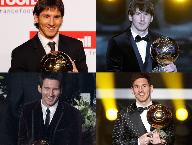 lionel messi bola de ouro premiação estilo roupa (Foto: Agência Reuters)