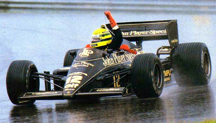 Ayrton Senna Lotus GP de Portugal de 1985
