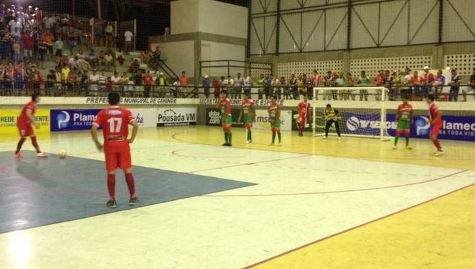 Canindé x Carira, Copa TV Sergipe de Futsal (Foto: Danilo Mecenas)