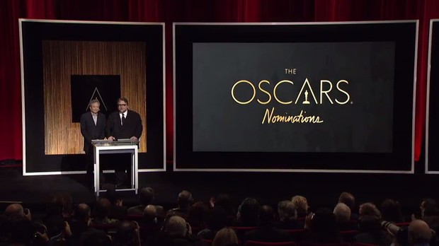 Apresentação dos nominados ao Oscar 2016 (Foto: Youtube / Reprodução)