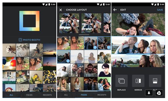 Layout no Android; veja como o app vai rodar no sistema móvel do Google (Foto: Divulgação/Instagram) Layout no Android; veja como o app vai rodar no sistema móvel do Google (Foto: Divulgação/Instagram)