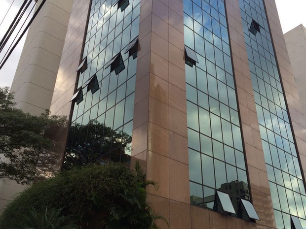 Prédio onde fica o escritório de advocacia de Michel Temer em São Paulo (Foto: Glauco Araújo/G1)