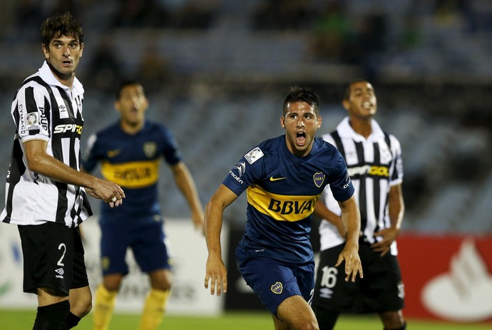 Calleri, Montevideo Wanderers x Boca Juniors, Libertadores (Foto: Reuters)