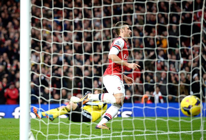 Giroud gol Arsenal contra Southampton (Foto: Reuters)
