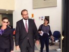 Cláudia Cruz visita Eduardo Cunha na carceragem da PF em Curitiba; vídeo