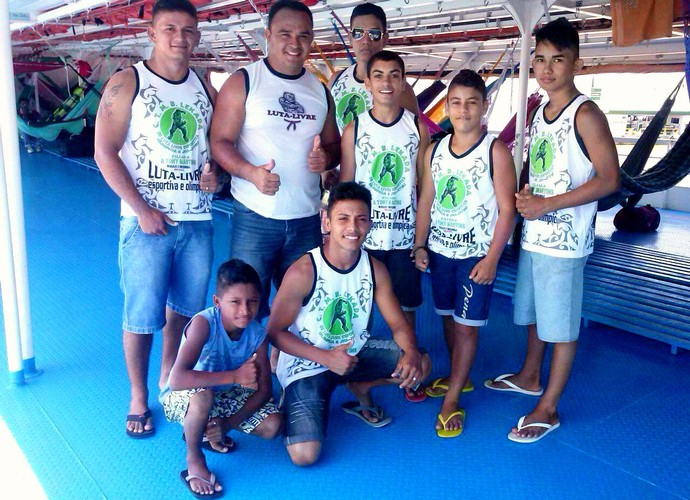 Lutadores de Oriximiná Pará (Foto: Divulgação)