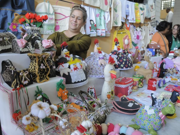 G1 Feira de artesanato em Nova Friburgo, RJ, começa Mueble Aparador Jardin ~ G1 Feira de artesanato em Nova Friburgo, RJ, começa