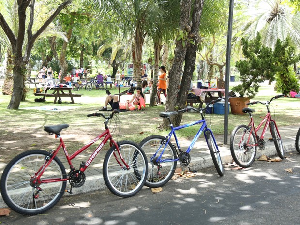 Aproveite o Campus para andar de bicicleta sem se preocupar com o trânsito (Foto: Unifor/Divulgação)