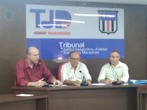 Hans Nina anunciou sua saída da presidência do clube em reunião nesta terça (1º) (Foto: João Ricardo / Globoesporte Maranhão)