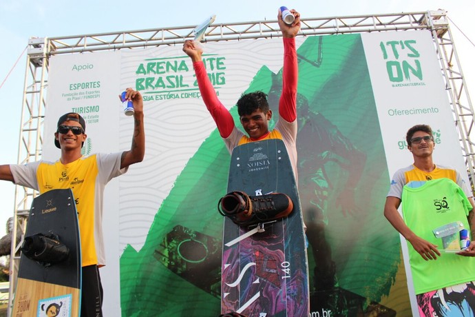 Carlos Mário "Bebê" Arena Kite Brasil 2016 (Foto: Wenner Tito ) Carlos Mário "Bebê" Arena Kite Brasil 2016 (Foto: Wenner Tito )
