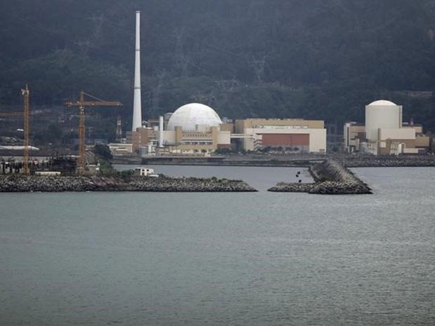 Vista do complexo nuclear de Angra dos Reis, em foto de arquivo. (Foto: REUTERS/Ricardo Moraes/Files)