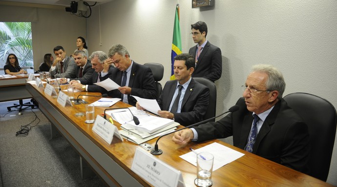 Audiência MP do Futebol Sandro Meira Ricci (Foto: Jefferson Rudy / Agência Senado)