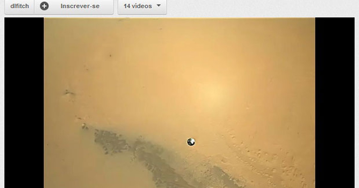 G V Deo Une Fotos Da Nasa E Mostra Pouso Do Curiosity Em Marte