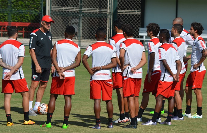 Edgardo Bauza São Paulo grupo (Foto: Érico Leonan/saopaulofc.net)