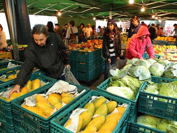 Novo valor do quilo das frutas e verduras valerá a partir de segunda-feira (4) (Foto: Cesar Brustolin / SMCS )