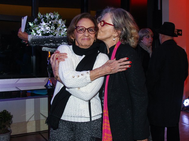 Laura Cardoso e Irene Ravache em teatro em São Paulo (Foto: Manuela Scarpa/ Foto Rio News)