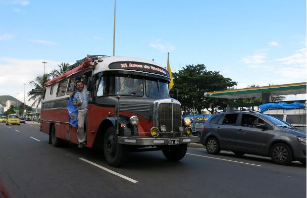Ônibus Mercedes-Benz Arca de Moisés (Foto: Jason Vogel)