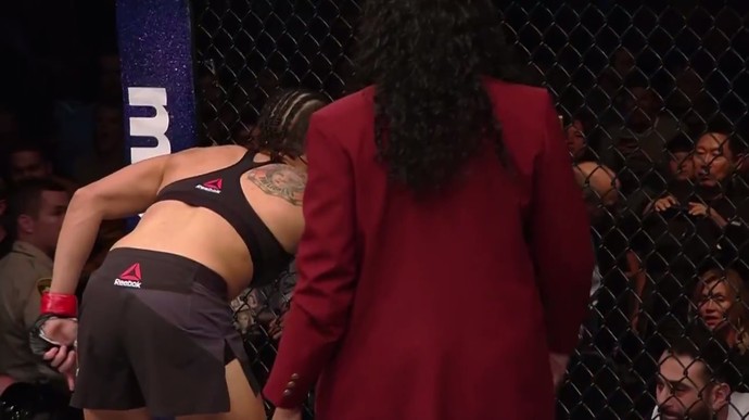 Amanda Nunes UFC 207 (Foto: Reprodução Combate) Amanda Nunes UFC 207 (Foto: Reprodução Combate)