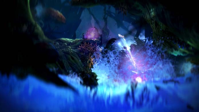 Invista na habilidade Bash de Ori and the Blind Forest (Foto: Divulgação/Moon Studios)