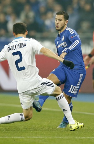Hazard Dinamo de Kiev x Chelsea (Foto: Reuters)