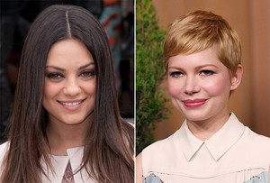 Mila Kunis e Michelle Williams (Foto: Getty Images / Reuters) Mila Kunis e Michelle Williams (Foto: Getty Images / Reuters)
