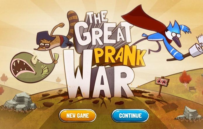 Tela inicial do The Great Prank War (Foto: Divulgação)