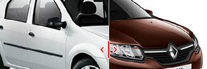 Renault divulga novo Logan; veja antes e depois (Divulgação)