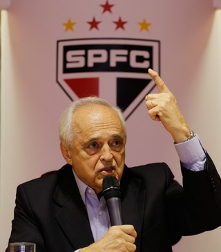 Leco presidente do São Paulo (Foto: Nelson Antoine/Frame/Estadão Conteúdo)