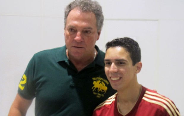 Abel Braga desembarque Fluminense (Foto: Gabriel Torres / Globoesporte.com)
