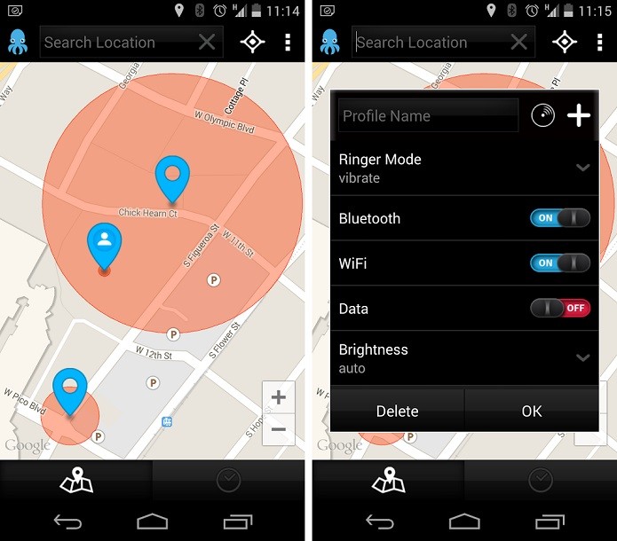 Octo é um app que cria configurações automáticas personalizadas para o Android (Foto:Divulgação/Octo)