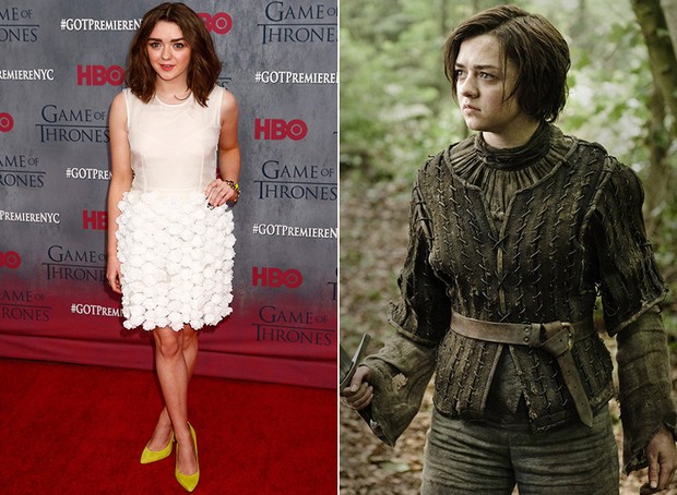 Game of Thrones - Maisie Williams (Foto: Reuters | Divulgação) Game of Thrones - Maisie Williams (Foto: Reuters | Divulgação)