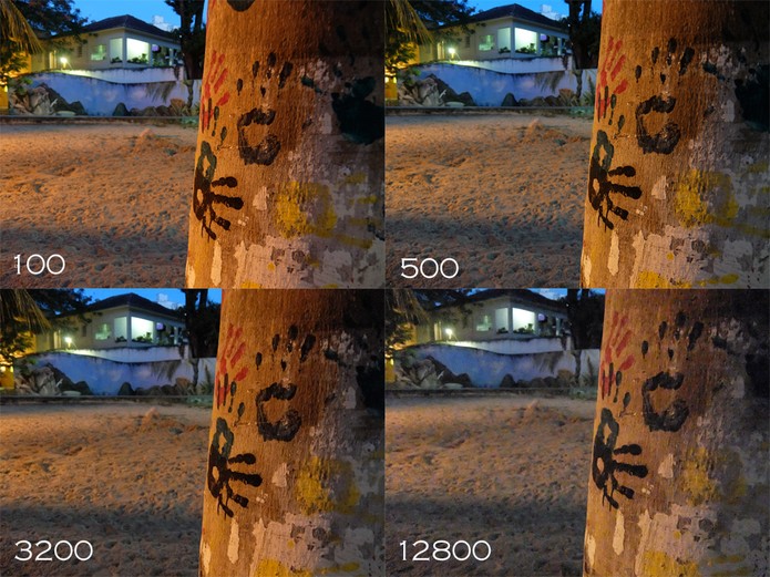 Diferença de ISO da XQ1 (Foto: Luciana Maline/TechTudo) Diferença de ISO da XQ1 (Foto: Luciana Maline/TechTudo)