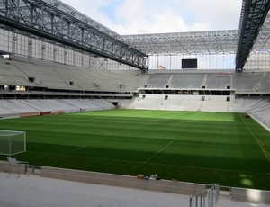 Visão geral da Arena da Baixada, estádio do Atlético-PR (Foto: Fernando Freire)