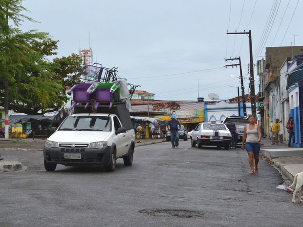 Intalação da usina de beneficiamento da carnalita deve ajudar no desenvolvimento do comércio em Japaratuba (Foto: Marina Fontenele/G1)