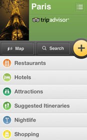 Aplicativo TripAdvisor oferece um guia de restaurantes, hotéis, atrações turísticas em várias cidades do mundo. (Foto: Reprodução)