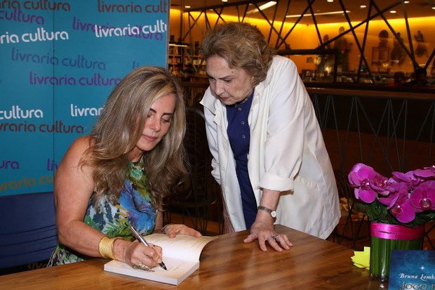 Bruna Lombardi e Eva Wilma (Foto: Thiago Duran/AgNews)