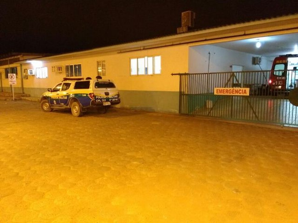 Auditor foi levado para Hospital Regional  (Foto: Rota Policial News/Reprodu&ccedil;&atilde;o)
