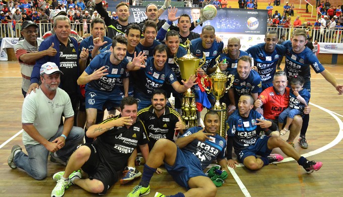 Andradas é tri-campeã da Taça EPTV de Futsal (Foto: Filipe Martins)
