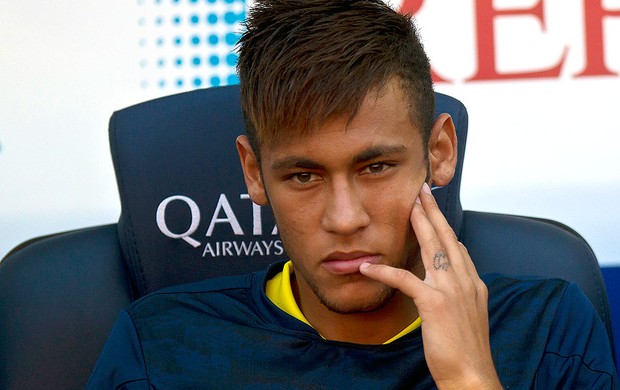 neymar barcelona banco de reservas levante (Foto: Agência AFP)