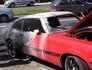 Carro Maverick reformado pega fogo  (Araripe Castilho/G1)