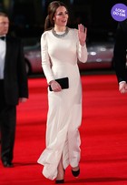Look do dia: Kate Middleton brilha em première em Londres