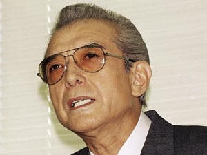 Hiroshi Yamauchi, ex-presidente da Nintendo, em foto de 1992. Ele morreu na quarta-feira (18) aos 85 anos (Foto: Katsumi Kasahara/Arquivo/AP)