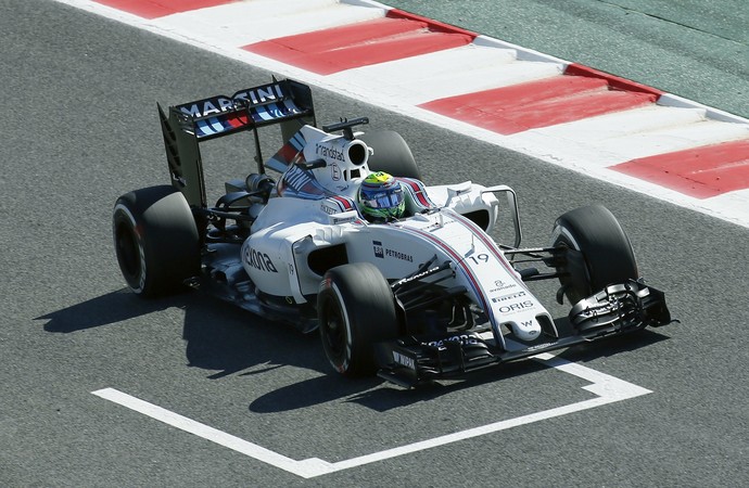 Felipe Massa largará em 18º no GP da Espanha (Foto: EFE)
